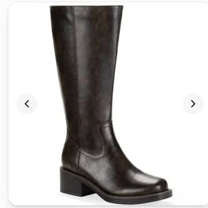 Wild Pair WARBLERRP Dark Brown Heeled Boots